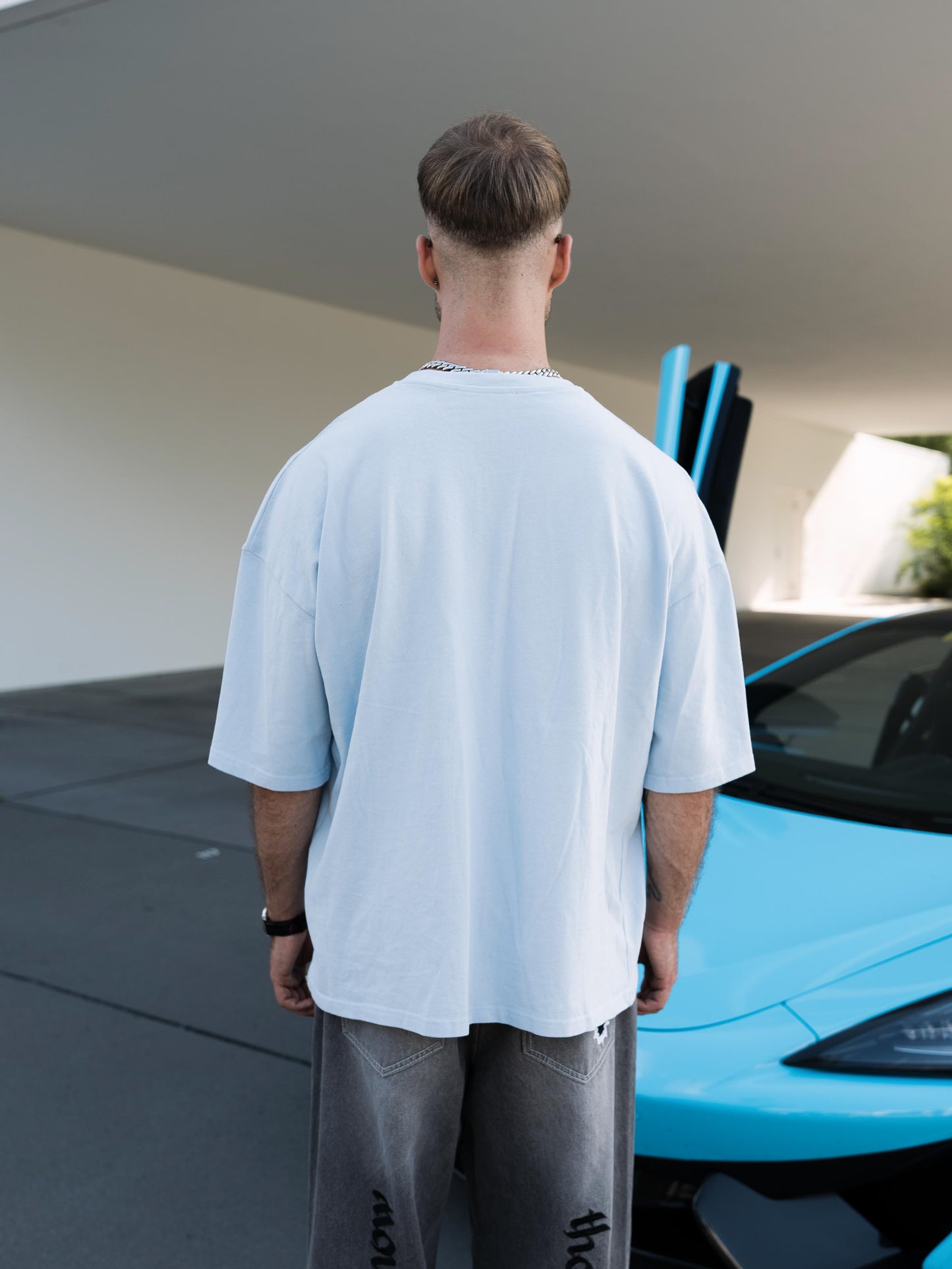 ONE LIE TEE BABYBLUE