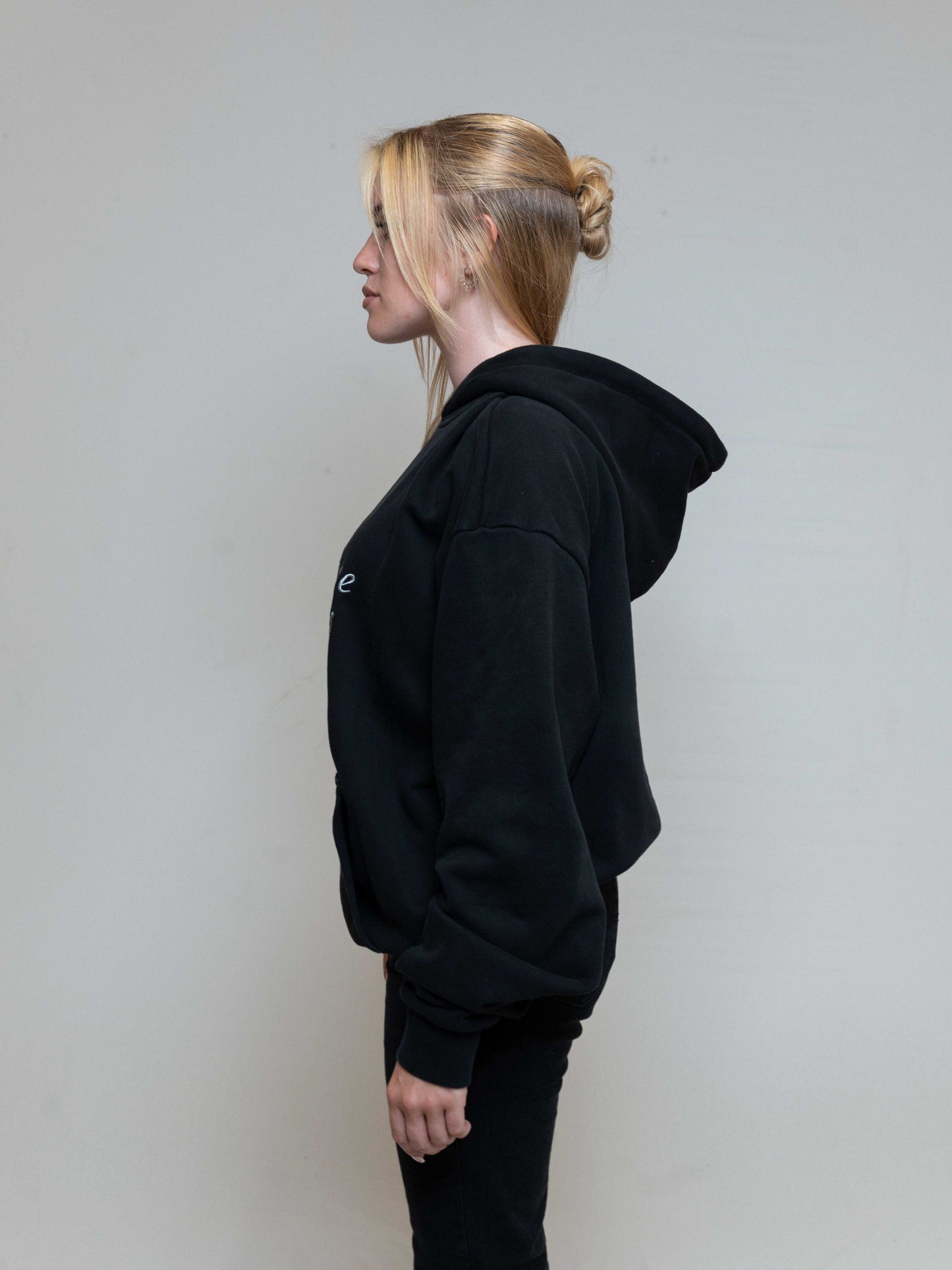 AFRAID HOODIE BLACK