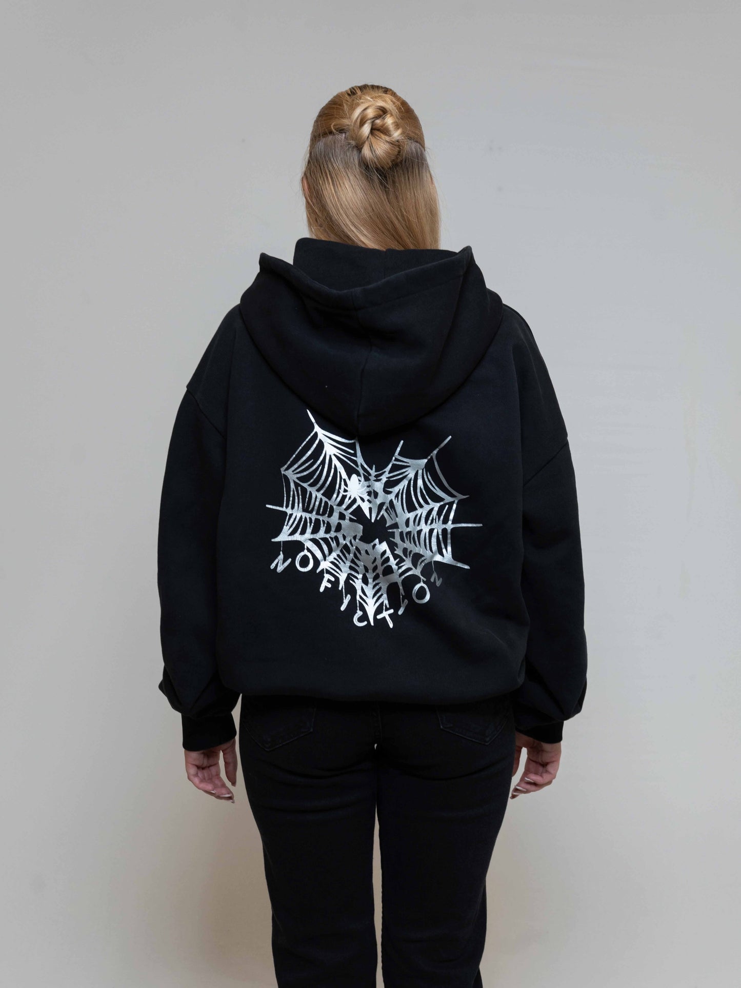 AFRAID HOODIE BLACK