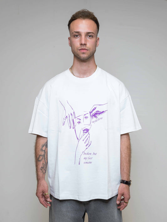 BROKEN TEE WHITE